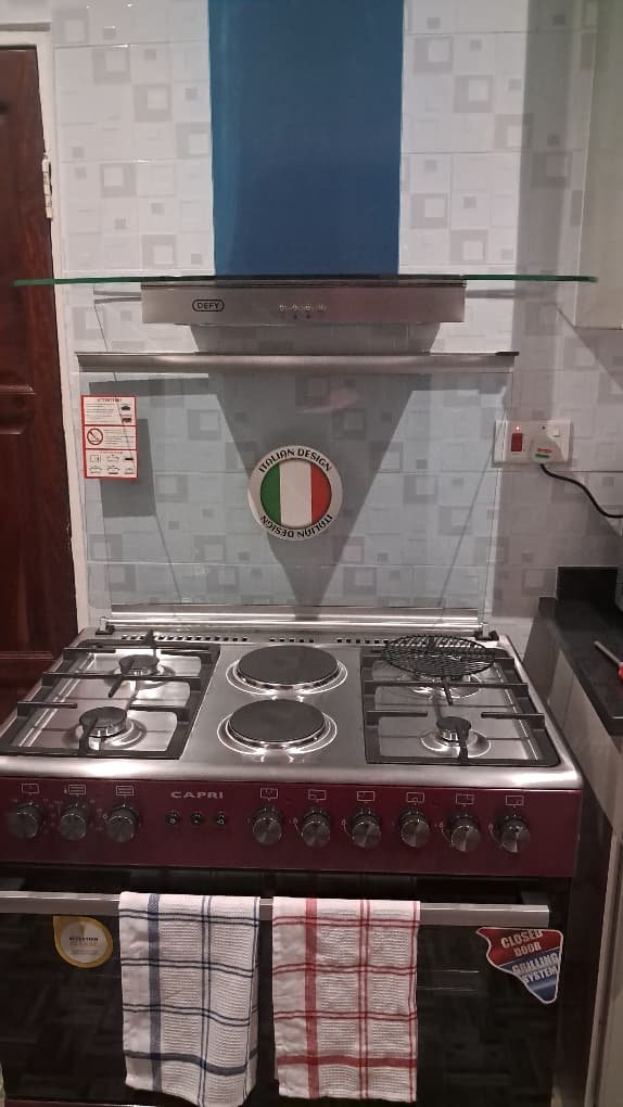 Fully equipped self-catering kitchen facilities at our guest house in Masvingo.